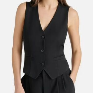 Steve Madden Women's Black Vest Medium